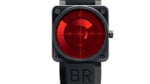 Bell & ross br01 red radar